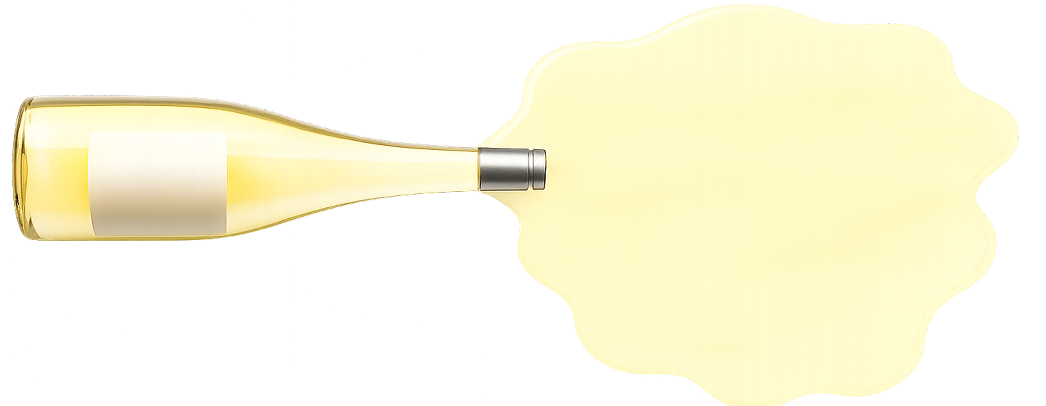 white wine bottle